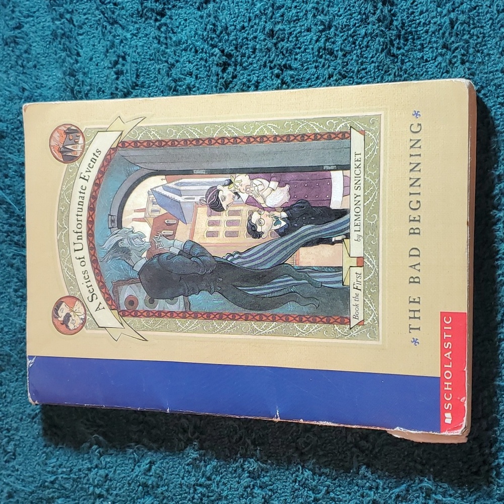 A series of unfortunate events book